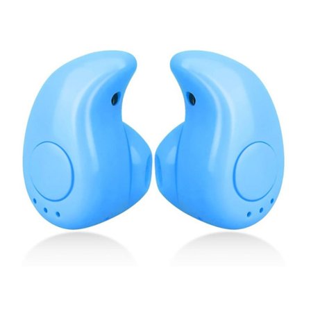 Trådlösa hörlurar Bluetooth med mikrofon BLÅ BLÅ