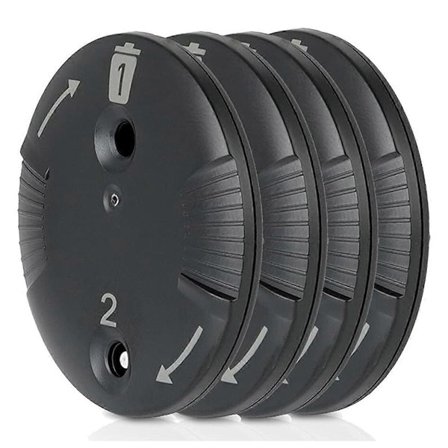 CeruShield Disk V2.0 for Phonak – Voksfilter for høreapparater, 4 stk. erstatningsbeskyttelse mot ørevoks