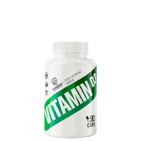 Swedish Supplements Vitamin D3, 90 caps
