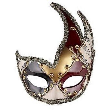 Halloween Fest Maske Mardi Gras Maske Venetianske Maske Maskerade Maske Aften Proms Maske til Kvinder Mand Rød