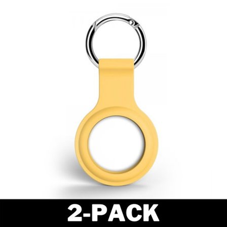 Airtag Kuori Avaimenperällä Keltainen