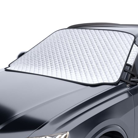 Magneettinen auton tuulilasin suojus UV-säteitä ja lämpöä vastaan, huurteenesto, lumi- ja jääsuoja, universaali, yhteensopiva useimpien ajoneuvojen 