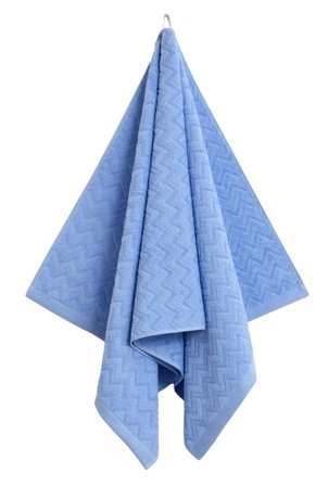 GANT Herringbone Håndkle Fiskeben Palace-Blue 70x140
