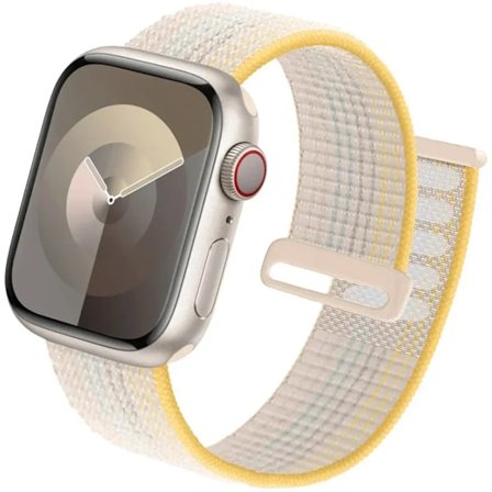 Nylon Loop Armband för Apple Watch Armband 49mm Ultra2 44mm 40mm 45mm 41mm 46-42mm Armband för iwatch armband Serie 9 8 se 7 6 5 4 10
