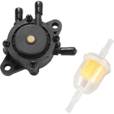 Drivstoffpumpe Kit med Filter, Drivstoffpumpe for Kohler 17 HP-25 HP Briggs og Stratton John Deere Honda Yamaha Liten Motor Gressklipper Traktor