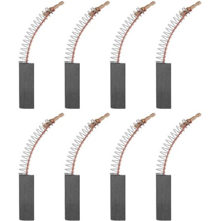 Pesukoneen hiiliharjat 154740 Moottorin hiiliharjat Hiiliharjat pesukoneeseen 8 kpl sarja