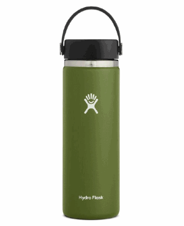 HydroFlask 20 OZ Wide Flex Cap Olive