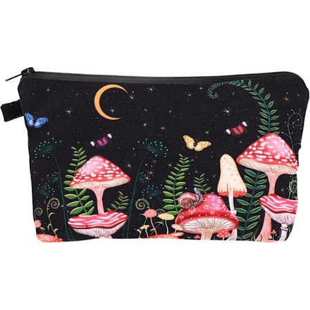 Meikkipussi naisille Pieni meikkipussi käsilaukkuun Vedenkestävä