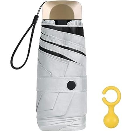Vicloon sammenleggbar paraply, solparaply & reiseparaply & mini