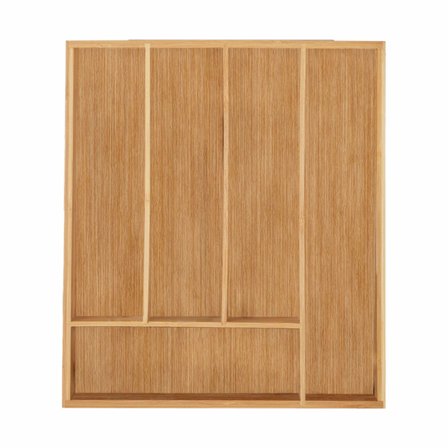 Bestikæske bambus 5 rum