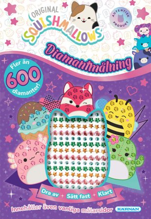 KÄRNAN PÄRLMÅLNING SQUISHMALLOWS Skapa & pyssla Unisex ONESIZE