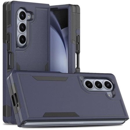 Coque - BOOLING - för Samsung Galaxy Z Fold 6 - Stötskydd - Rep防 - Mörkblå