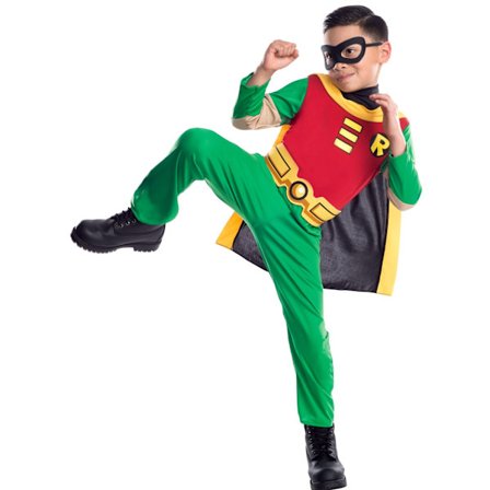 Teen Titans Barnedrakt for Barn - Robin