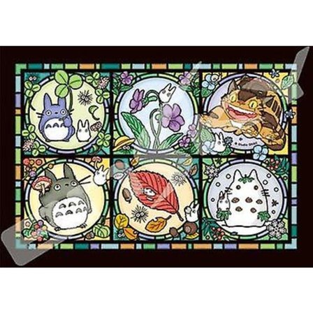 300-briks puslespil Min nabo Totoro Sæsonnyheder Kunst Krystalpuslespil Lille brik 15*10 tommer