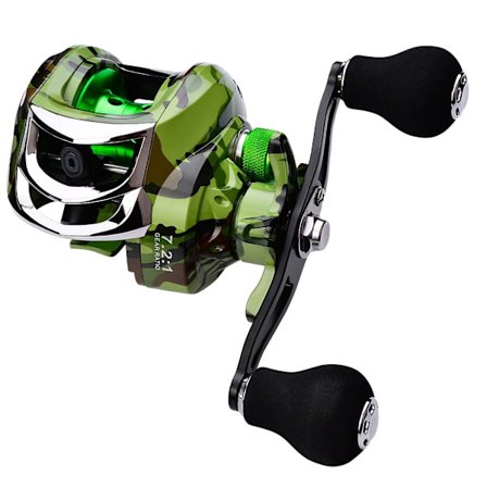 Spinnrulle-Ultralight fiskerulle 18+1 lager, hållbara och korrosionsbeständiga lager-Kraftfulla rullar