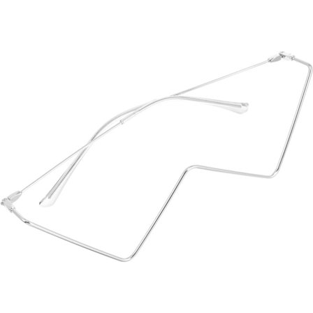 Puolikehykselliset silmälasit valokuvakehykset ilman linssejä juhlalinssejä varten