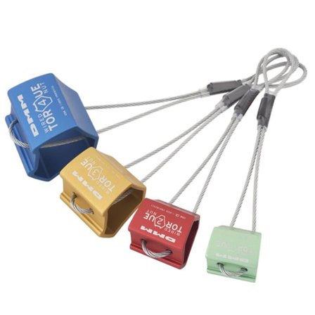 DMM Wire Torque Nut Set 1-4 Mountaineering equipment Multi-colored OneSize