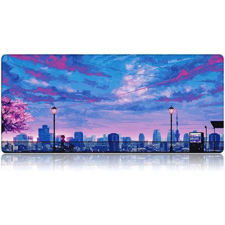 Personlig Gamer Musemåtte, XXL Stor Anime Musemåtte (35,4x15,7 tommer), den Bedste Desktop-Ledsager til Spil, Kontor og Studie (90x40 D4bikeboy)