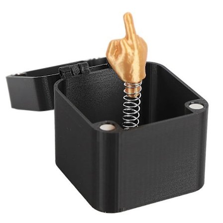 Langefinger i en boks Spøkegave Morsom håndspøk Popup-boks for voksne Skrivebordsdekor