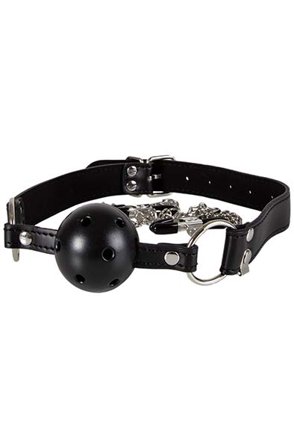 Diabolique Black Gag With Nipple Clamps - Woome.pl