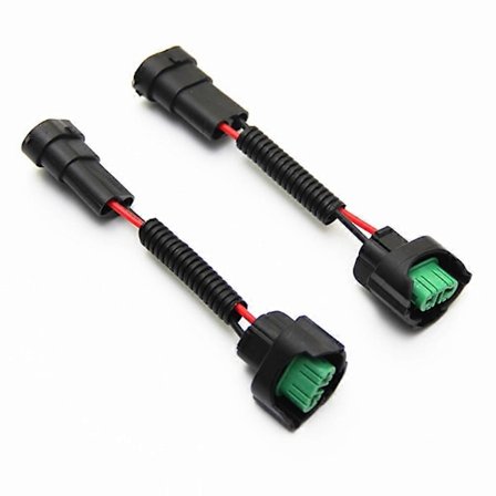 2 kpl H11 H9 H8 jatkojohtosarja liittimillä halogeenivaloille, 20 cm, autotarvikkeet [Db]
