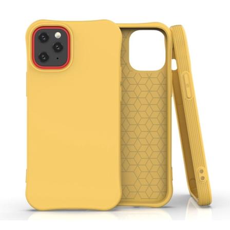 Iphone 12 Mini - Shockproof Matt Tpu Skal - Gul Yellow Gul