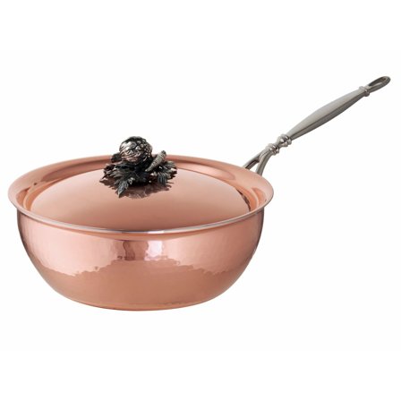 Ruffoni Opus Cupra Chef's stekepanne 4 liter' - 'Kobber