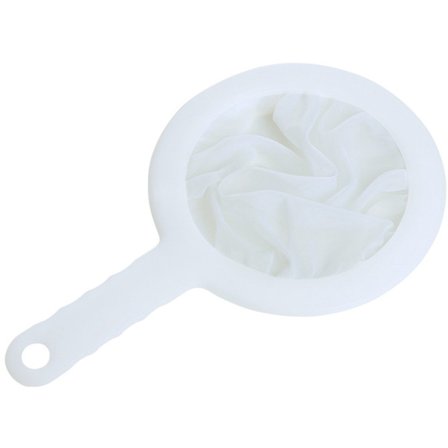 Sojabönsfilter, Ultrafint Hushållsfilter, Läckageskydd för Barnjuice, Separationsfilter, Slaggprodukt, Köksked, 200 Mesh + 400 Mesh (2-pack)