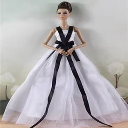 Docka Bröllopsklänning Docka Kjol 2 2