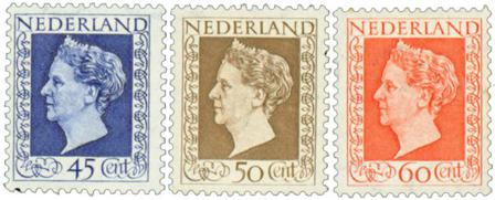 Holland - NVPH 487-489 - Ubrugt