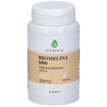 Erbex Bromelina 5000 30 Capsule