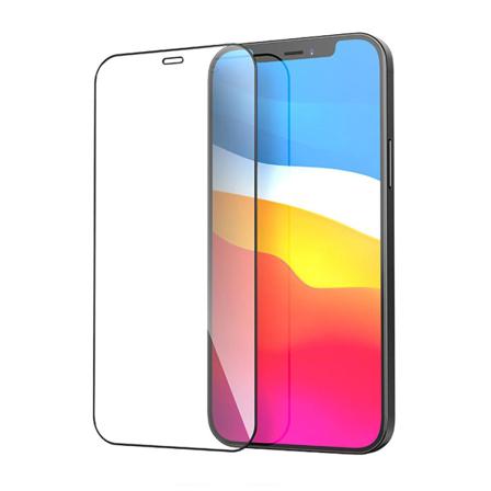 Skärmskydd Iphone 12/12 Pro - 3d Härdat Glas Svart (miljö) Svart