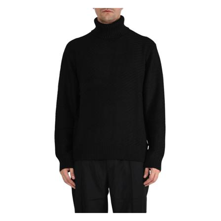 Armani Exchange Turtlenecks Sort, Herre Rullekraver