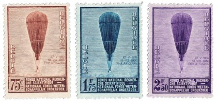 Belgien 1932 - OBP 353-55 - Ubrugt