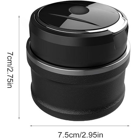 Bilaskade, avtagbar bilaskade med lätt rengöring