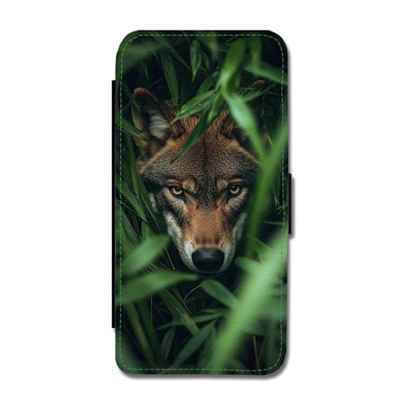 Vilt djur Varg Samsung Galaxy A55 5G Flip Mobilfodral