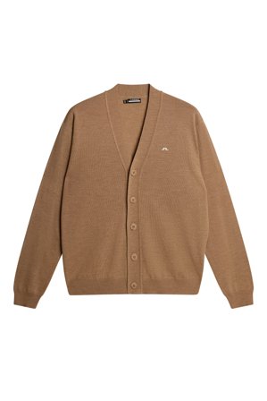 J.Lindeberg - Golf - Lucas Knitted Cardigan - Brown - Man - S