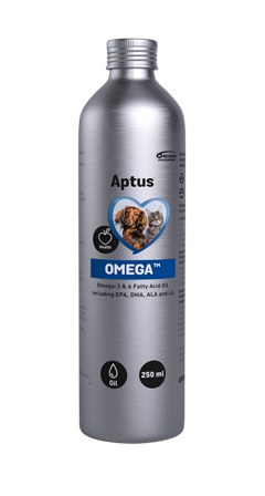 Aptus Omega olje til hund og katt 250 ml