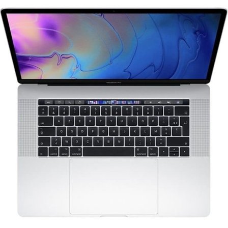 MacBook Pro Touch Bar 15" " Core i7 3.1 Ghz 16 GB 512 Gt SSD hopea (2017) - Uusi akku - Kunnostettu - Erittäin hyvä kunto - Refurbished Grade B