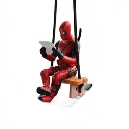 Tegneserie Deadpool Bil Bakspejl Bil Vedhæng Læsning Bil Tilbehør Bil Vedhæng Interiør