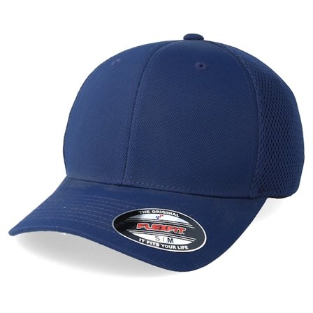 Flexfit - Bleu flexfit Casquette - Tactel Mesh Navy @ Hatstore