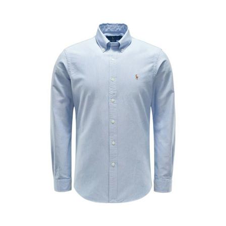Ralph Lauren, Oxford Shirt Niebieski, Mężczyzna, Rozmiar: L