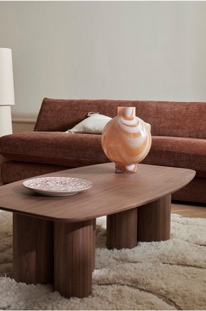 &Home - Salongbord Place 120x70 cm - Brun - Sofabord - Fra Homeroom