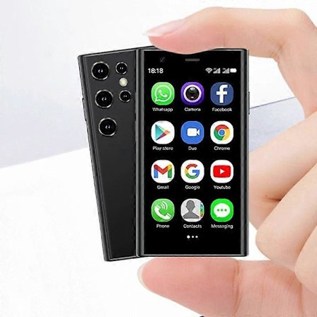 SOYES S23 Pro 3.0" Android 8.1 Mini Smartphone 2 GB RAM 16 GB ROM Dual SIM Standby 1000 mAh 3G Netværk Kompakt Mobiltelefon