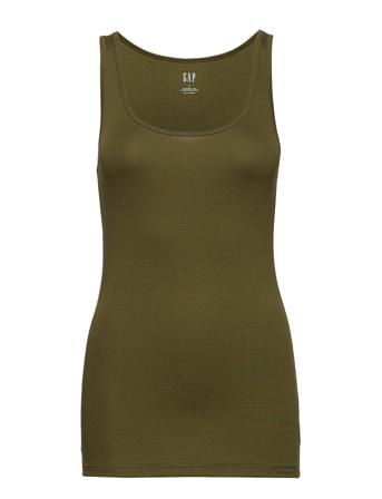 Modern Tank Top T-shirts & Tops Sleeveless Grønn GAP