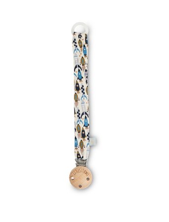 SMALLSTUFF Dummystring Fabric Blue Rockets, Børn & Forældre, Sutter & Tilbehør, Suttesnore