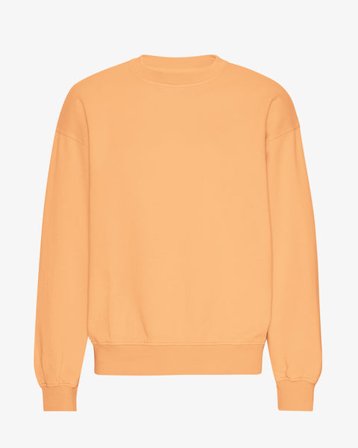 Organic Oversized Crew - Sandstone Orange