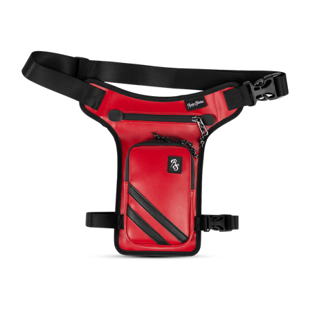 Rusty Stitches Gordon Leg Bag Red