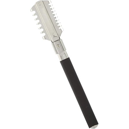 1 hårkam, dobbeltbladet barberblad, manuelt skåret sparsom