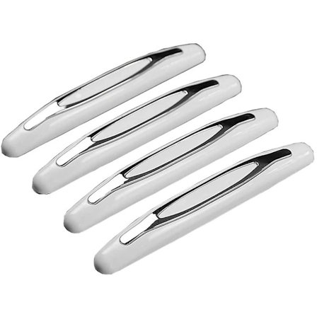 Oven reunussuoja, Oven suoja Universal Auto Oven sivun reunussuoja Tarrat, 4 kappaletta Valkoinen[co]